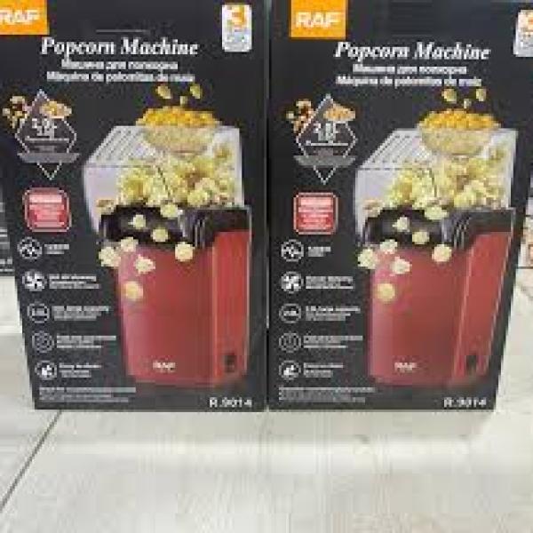 Pipoqueira Elétrica Saudável Sem Óleo, Preparo Rápido e Automático com Ar Quente